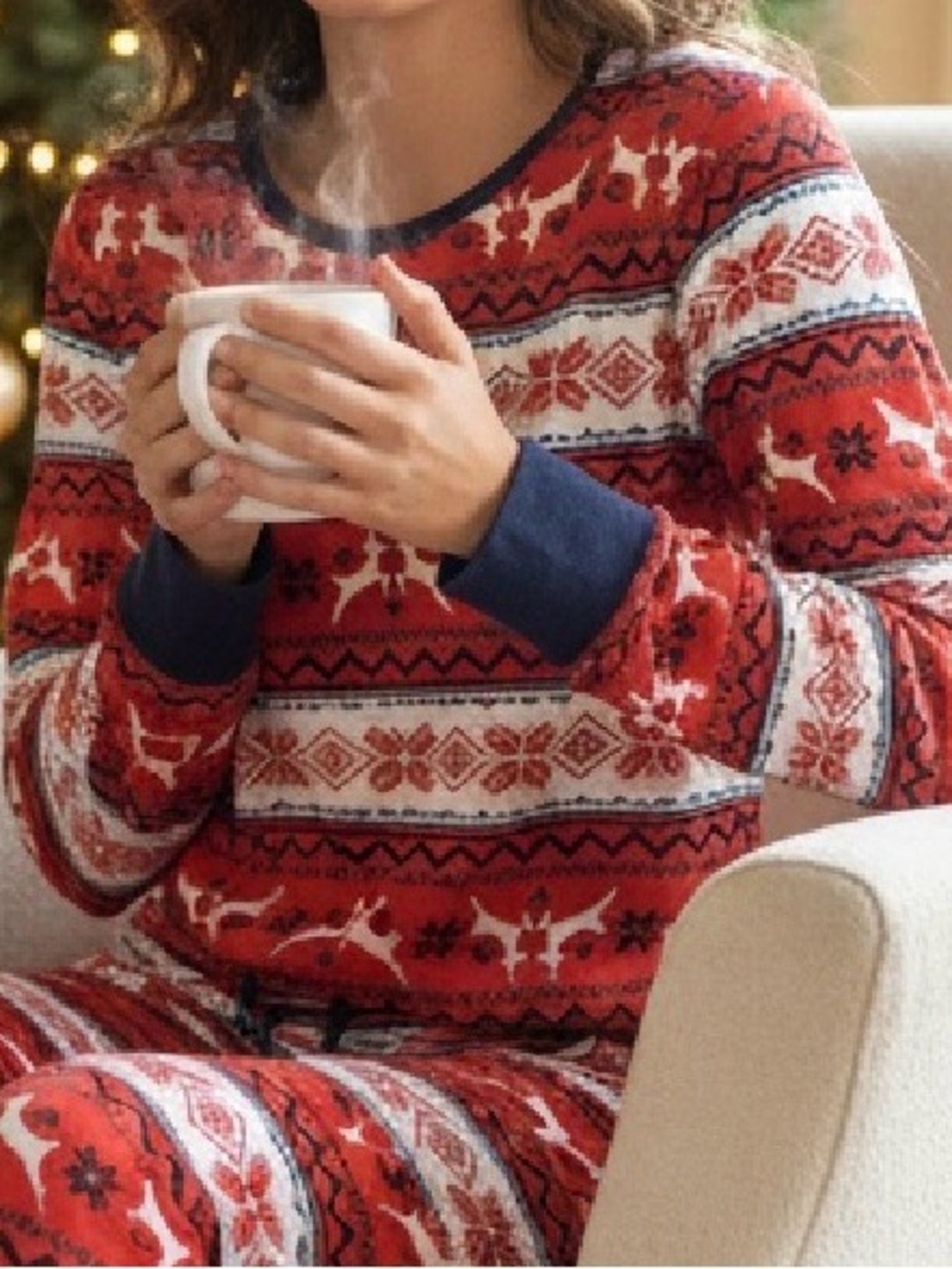 FAIR AISLE HOLIDAY NORDSTROM PAJAMA SET